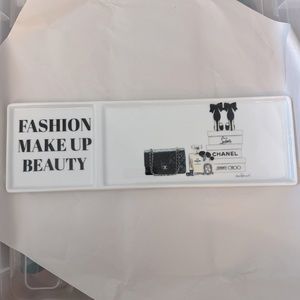 Amanda Greenwood art jewelry tray Chanel Christian Louboutin Jimmy Choo